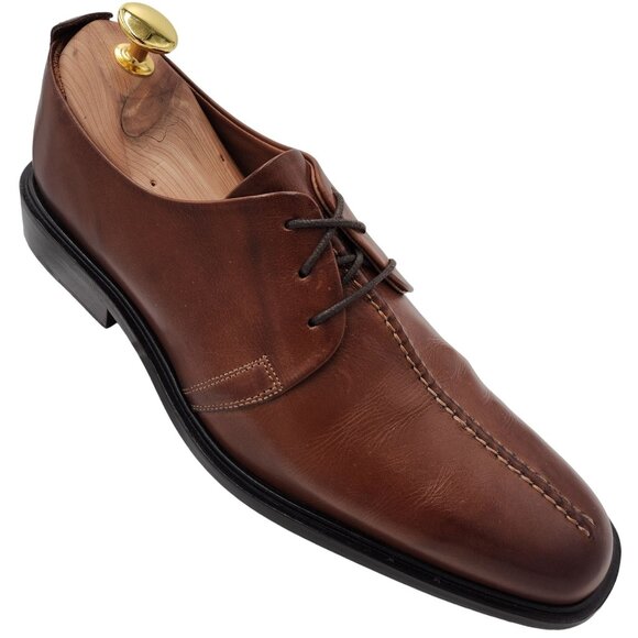 Cole Haan Other - Cole Haan Beckett II Brown Leather Split-toe Derby Blucher Dress Shoes Mens 8.5M